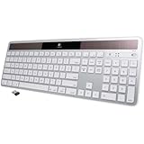 Logitech Wireless Solar Desktop Keyboard K750 for Mac - Silver