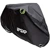 IPSXP Waterdichte fietshoes, 210D Oxford-weefsel, hoogwaardige fietshoes, waterdicht, met zak, zwart