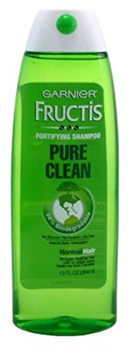 Garnier Fructis Shampoo, Fortifying, Pure Clean, Normal Hair, 13 oz.