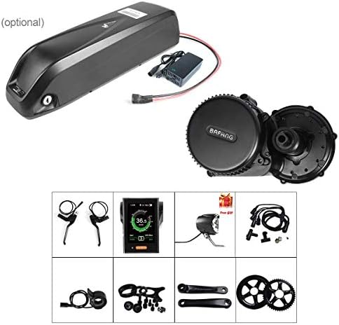 BAFANG BBS02B 48V 750W Ebike Motor with LCD Display 8fun Mid Drive Electric Bike Conversion Kit with Battery