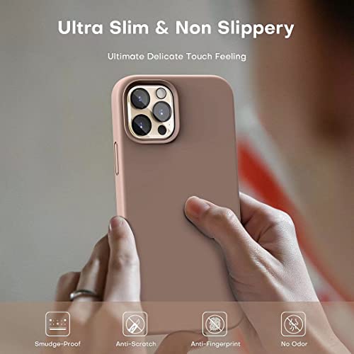 TOCOL [5 in 1] for iPhone 12 Pro Max Case, with 2 Pack Screen Protector