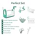 Spiralizer Vegetable Slicer, Cumbor 5 Blade Vegetable Spiralizer 6 into 1 Spiral Slicer with Cleaning Brush,Kitchen Peeler, Veggie Pasta Spaghetti Maker for Low Carb/Paleo/Gluten-Free Meals
