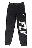 Jordan Big Boys' (8-20) AJ Camo Pieced Fleece Joggers-Black-XL