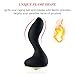 Utimi Vibrating Butt Plug Prostate Massager Anal Plug Butt Stopper with Unique Flame Shape for Men