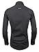 TAM WARE Mens Classic Slim Fit Contrast Inner Long Sleeve Dress Shirts TWNMS310S-8219-CHARCOAL-US M