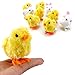 Liberty Imports 1 Dozen Wind-Up Jumping Chicken and Bunnies Party Favors (Pack of 12)