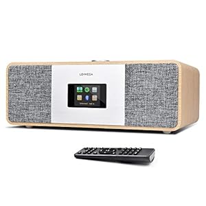 LEMEGA MSY3 Muzieksysteem,Internetradio Met WIFI, Digitale DAB/DAB+En FM-Radio,Spotify Connect, Bluetooth-Luidspreker…