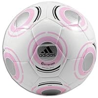 adidas TerraPass Glider Soccer Ball (White/Metallic Silver/Fresh