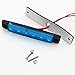 FXC 10x 6 LED Clearence Truck Bus Trailer Side Marker Indicators Light, Waterproof Boat Interior Light, Boat Deck Stern Light 12V (Blue)