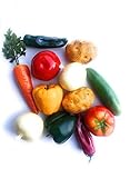 Mezly 12pcs Set Artificial Vegetables Silation Vegetables Decoration Kitchen Home Decor Realistic Fake Vegetables Decor Set Photo Props