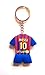 FC Barcelona & Lionel Messi #10 Home Jersey Keychain (2-Pack)