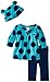 Gerber Baby Girls' Three-Piece Micro-Fleece Top