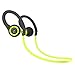 SoundPEATS Bluetooth Headphones Wireless Sweatproof Headset Sport Earbuds with Mic (Bluetooth 4.1 ,HD Stereo, IOS battery indicator, Secure Ear Hook design ,Noise Cancelling)-Green