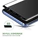 EverDigi Samsung Galaxy S8 plus Screen Protector, Tempered Glass, 3D Full Screen Coverage, Anti-Scratch Curved Edge, Ultra Clear 9H Hardness, Black