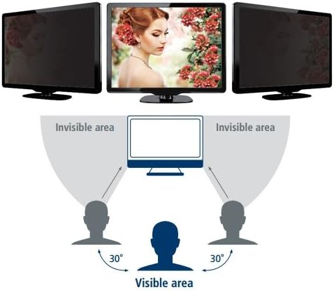[Secret View] Anti-Glare and Scratch Privacy Filter Screen for LCD Monitors, Notebooks, and Laptops - bezel size 12.5"W9 (12.5 INCH WIDESCREEN 16:9), screen size (277 mm x 156 mm)