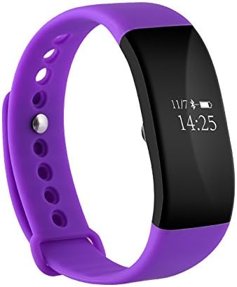 Fitness Tracker, Heart Rate Monitor Waterproof Activity Health Tracker Bluetooth Wireless Smart Bracelet with Pedometer Sleep Monitor and Step Calorie Counter By Diaduchi