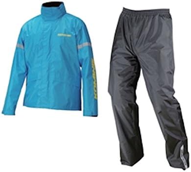 Komine RK-543 STD Rainwear CYAN BLUE S 03-543