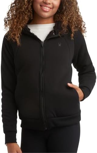 Spyder Womens Softshell Jacket - Lightweight Terry Fleece Hoodies