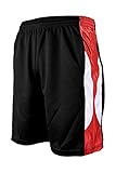 Players Men's Long Athletic Mesh Shorts with Pockets
