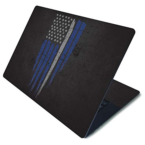 MightySkins Skin for Microsoft Surface Laptop 3 15" - Thin White Line | Protect…