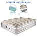 TOPELEK Upgraded Air Mattress, Queen Airbed with Built-in Electric Pump, Flocked Fabrics & Extra Thick PVC, Storage Bag, Easy Setup for Indoors and Outdoors Use, Height 19”for Guest, Rest, Campingthumb 3