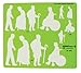 Alvin TD55 Geriatric Human Figure Template