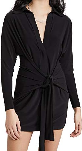 norma kamali oversized shirt shirred bottom mini dress Women's Norma Kamali Oversized Bf Nk Shirt Shirred Bottom Mini Dress