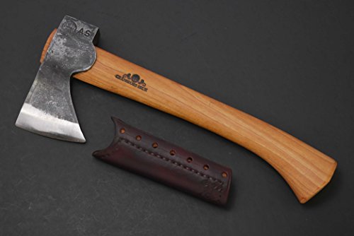 Leather Axe Handle Guard / Collar (Gransfors Bruk Mini Hatchet, Brown)