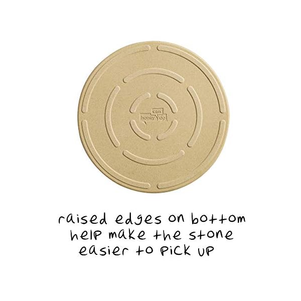 HoneyCanDo Pizza Stone, 16" The Home Kitchen Store