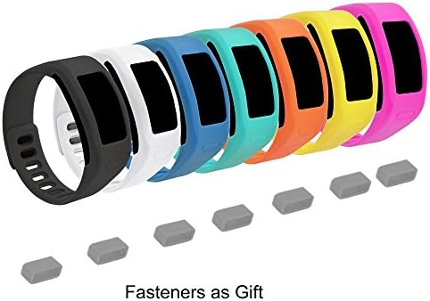 EverAct™ Colorful Replacement Bands for Garmin Vivofit ( Vivofit 1 ) 7 pack