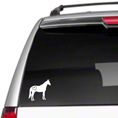 Love Horses Car Vinyl Sticker Decal 6" show farm ranch equestrian club 4H FFA *J22*