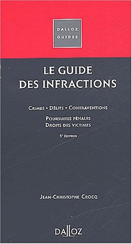 Le  guide des infractions