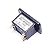 Auto-Parts-Eshop 48V Volt LED Battery Indicator Meter Gauge Charge Discharge Testers for Lead-Acid Battery Motorcycle EZGO Club Car Yamaha Golf Cart Car Jet Ski Rectangle