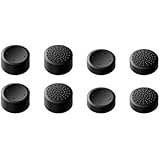 GameSir Xbox One Controller Thumb Grips, Analog Stick Grips Covers Skins for Xbox One/Slim Controller, Best Caps for Gaming - Black (8 Pack)