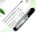 5 Pcs Ear Pick Earwax Removal Kit, Xixou Ear Cleansing Tool Set, Ear Curette Ear Wax Remover Tool with Storage Box