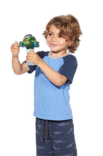 Little Kids PJ Masks Owlets Glider Bubble Blower Vehicle, Includes 4Oz of Bubbles Toy, Red - Thumbnail 6