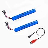 CBB 7.4V 600mAh 1450cell Li-ion Battery with SM-4P