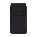 Turtleback Belt Clip Case Compatible with iPhone 6s, iPhone 6 Fits w/OB Defender or Bulky Cases, Black Vertical Holster Nylon Pouch with Heavy Duty Rotating Belt Clip