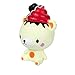 callm Squishies Slow Rising Jumbo Squishy Toys Kawaii Cute Watermelon Poo Bear Cream Scented Squishies for Kids Party Toys Stress Reliever Toy (A)