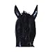 EXLATEX Latex Hood Horse Animal Mask Fetish Accessories with Back Zipper (One size, Black)