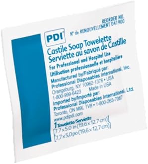 PDI Castile Soap Towelette 100/box