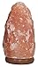 Spantik Heavy 9-13 lbs Himalayan Salt Lamp with Dimmer Switch Cord and wood base 10-11 Inch Height