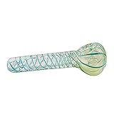 SMKPIP 3.5 Inch,Handmade Glass Recreational Art Collectable New Style Bub Pipe(Green)