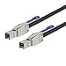 CableCreation 6.6FT External HD Mini SAS SFF-8644 to SFF-8644 Cable, 2M/6.6FT Black …