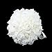 Febou Wedding Bouquet Bridesmaid Bouquet, Bridal Bouquet Artificial Flowers for Wedding, Party and Church (Ivory-Bigger Size)