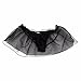 Crossdress Panties Feeshow Men's Jockstrap Lace Briefs Sissy Pouch Underwear Ruffle Skirted Black X-Large
