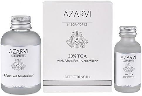 30% TCA Peel Including After Peel Neutralizer. Experienced Users Only. Strongest Facial Peel for Severe Wrinkles, Acne, Smoker’s Skin. Contains Retinol &amp; Vitamin C