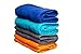Comfy Bath Towels 4 in a Pack Cotton Bath / Beach Towels 100% Cotton, Guaranteed softness and absorption by Bed N Comfort