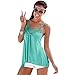 Perman Women's Summer Lace Vest T Shirt Casual Blouse Tank Tops (M)