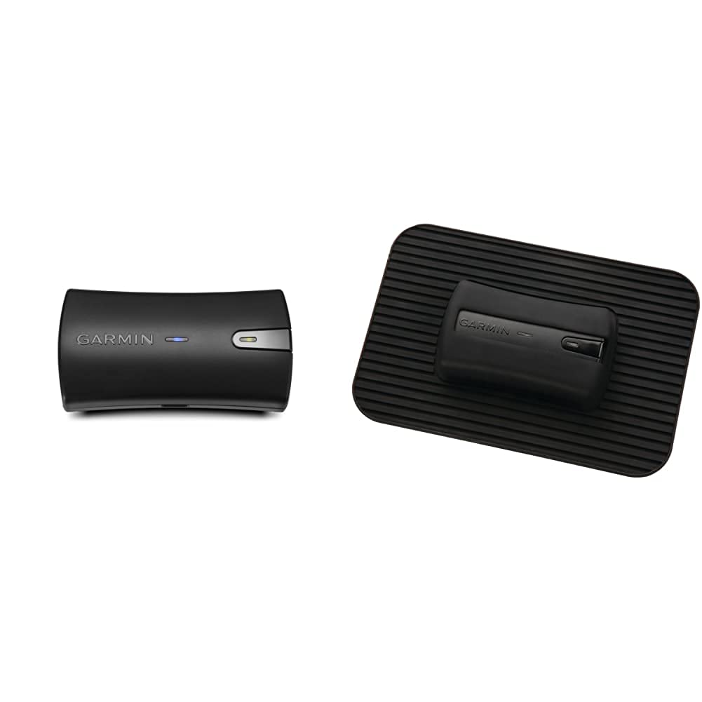 Garmin GLO 2 GPS and GLONASS Receiver for Precise Position Information on Mobile Devices, Black & 010 11832 00 Portable Friction Mount